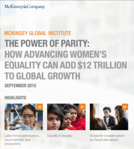 McKinsey Global Institute 2015 Report Cover