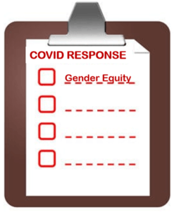 COVID-19 Response Checklist, with Gender Equity On Top of the List